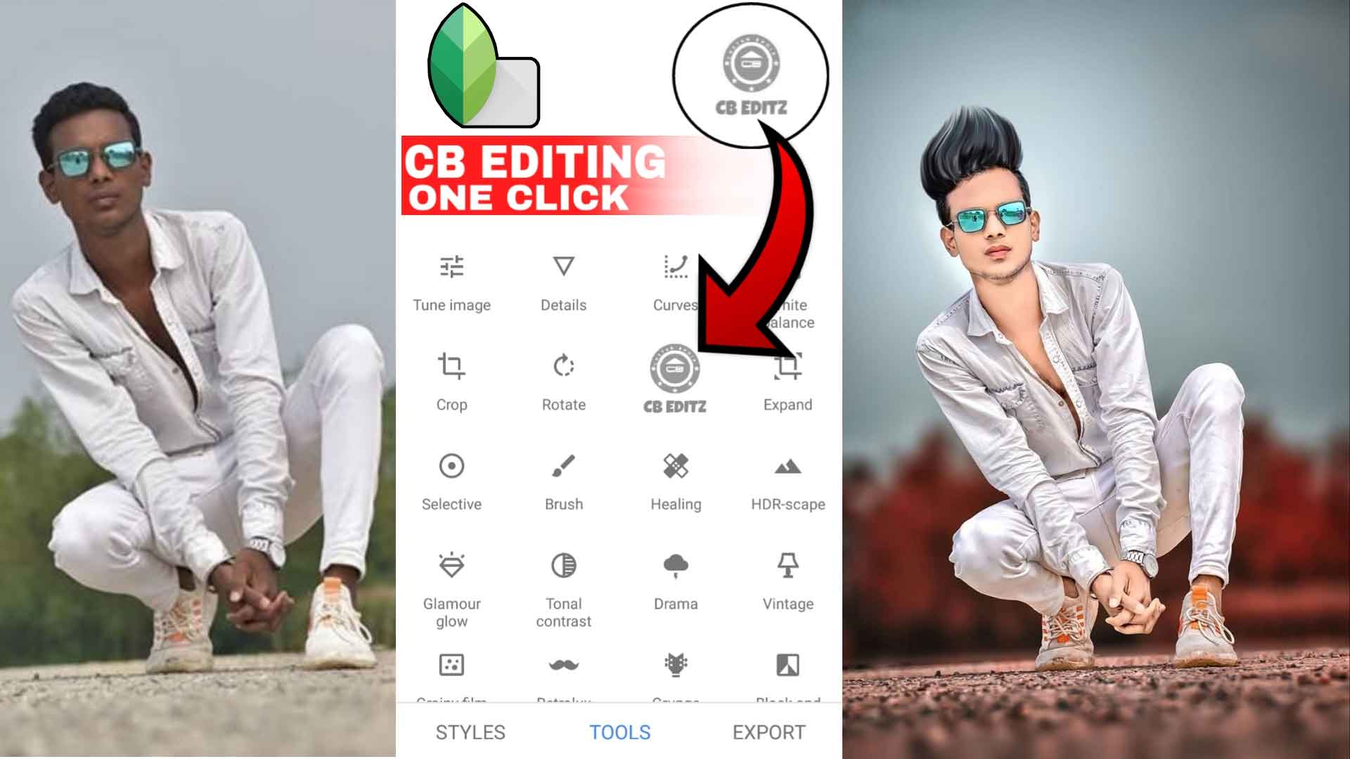 Snapseed Cb Editing Tutorial: Bạn muốn tìm hiểu cách chỉnh sửa ảnh như chuyên gia? Hãy xem qua tutorial chỉnh sửa ảnh Snapseed Cb Editing! Tutorial này sẽ giúp bạn hiểu rõ hơn về các công cụ và tính năng của Snapseed, cũng như cách sử dụng chúng một cách hiệu quả để tạo ra những bức ảnh đẹp mắt và chuyên nghiệp.