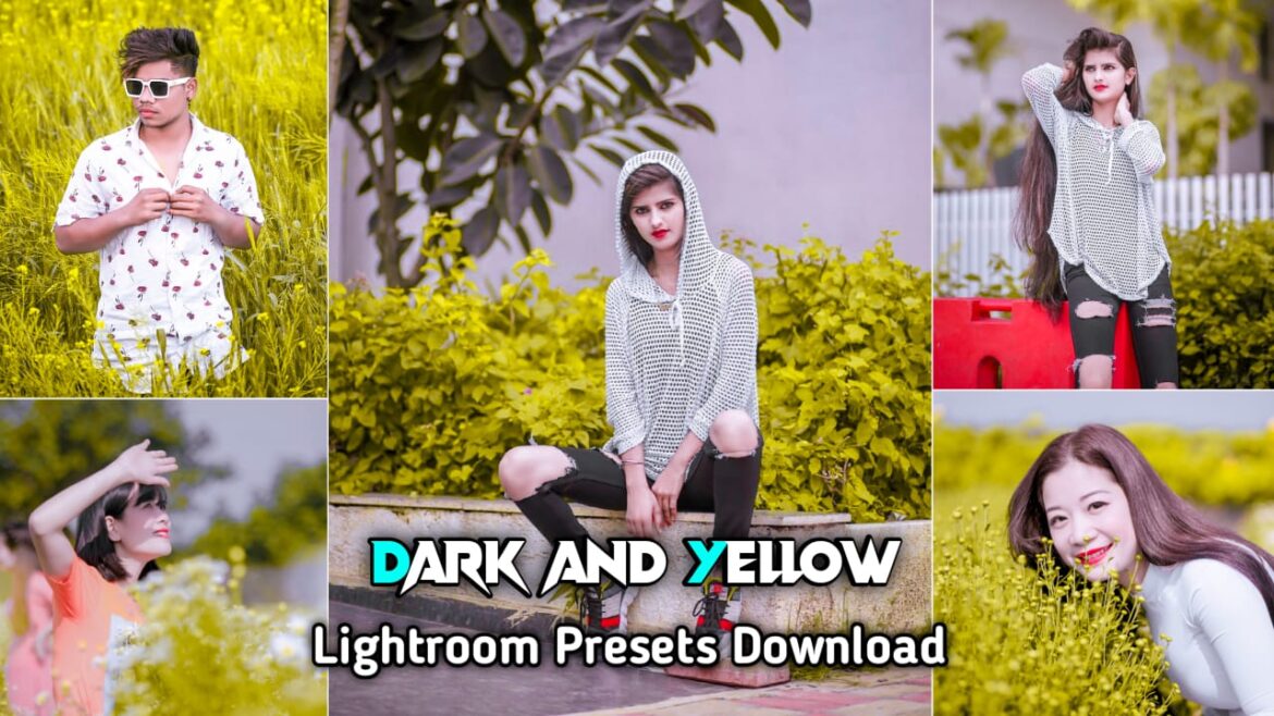 Dark and Yellow Preset Download Now | BRD Editz