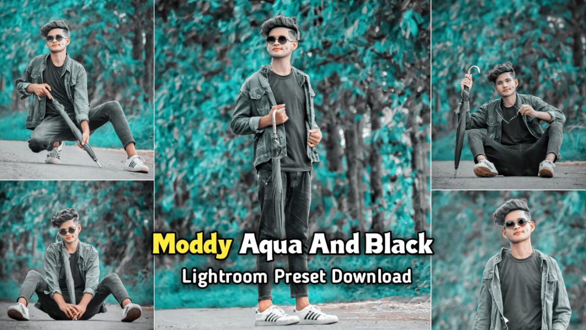 Moody Aqua & Black Lightroom Presets Download | BRD Editz