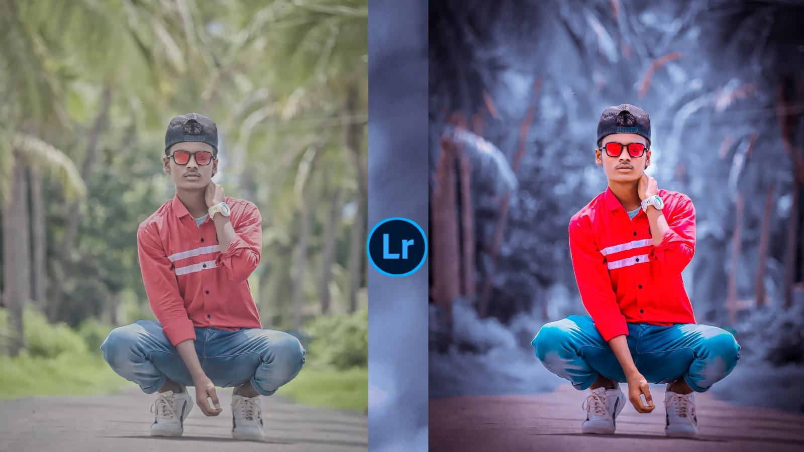 Black And Grey Effect Lightroom Photo Editing Tutorial in Mobile -  