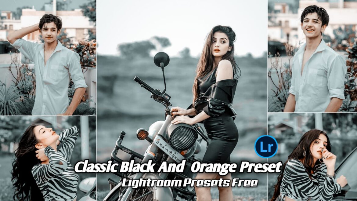 Classic Black and Orange Preset | BRD Editz