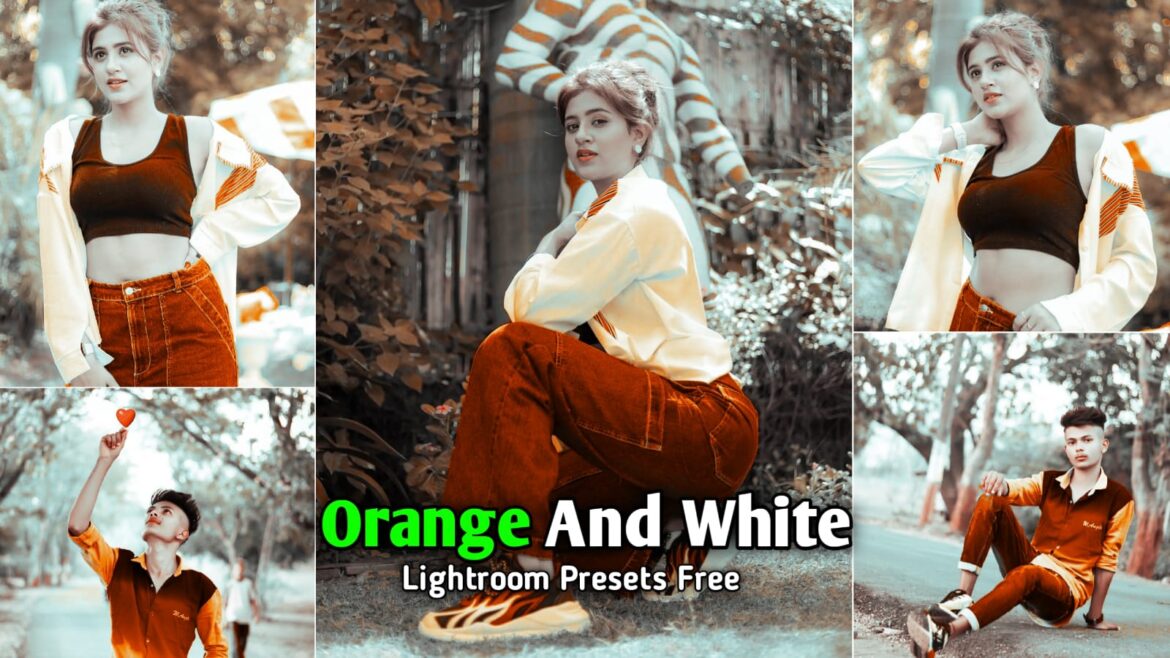 Orange And White Effect Lightroom Presets Download | BRD Editz