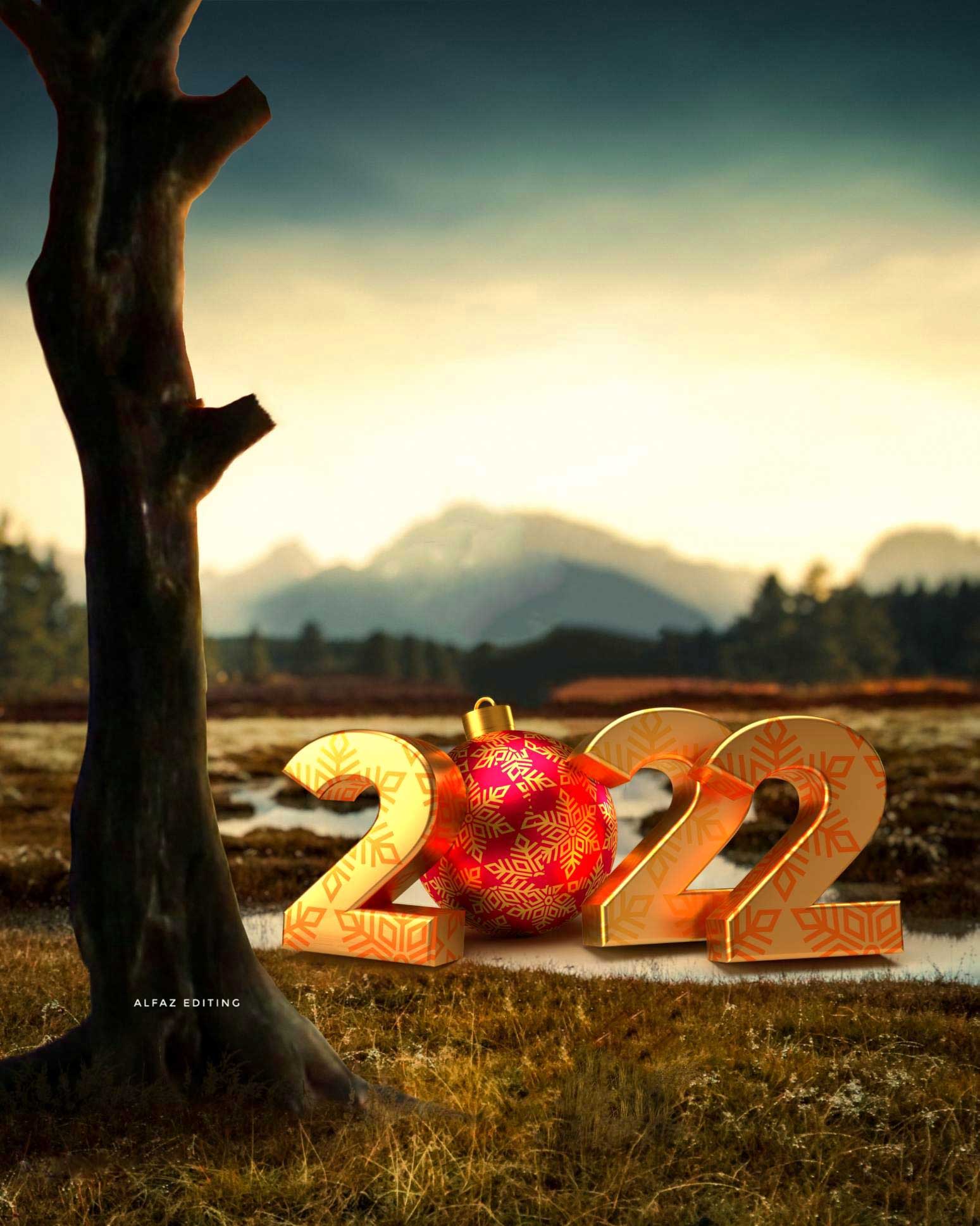 Happy New Year 2022 Editing Background | New Year Editing