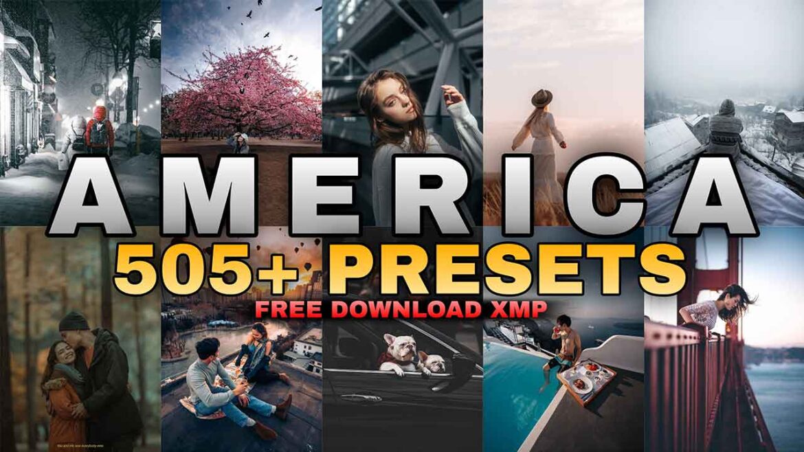 Top 505+ American Lightroom Presets | Alfaz Creation