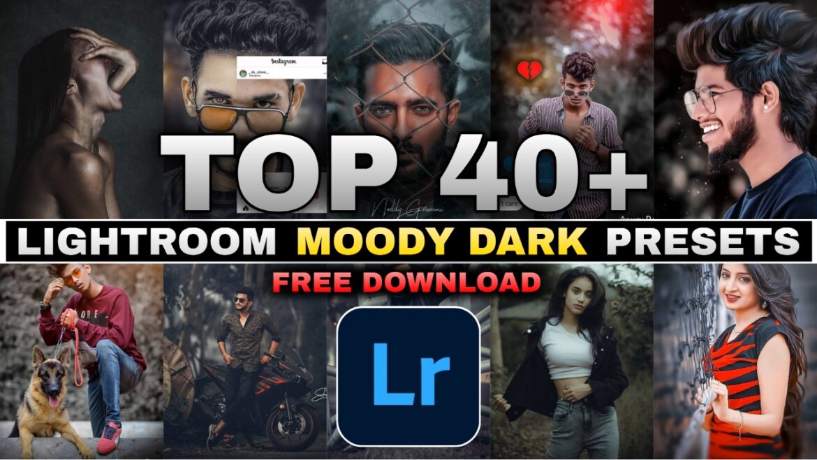 Dark Moody Presets For Lightroom Mobile Free Download