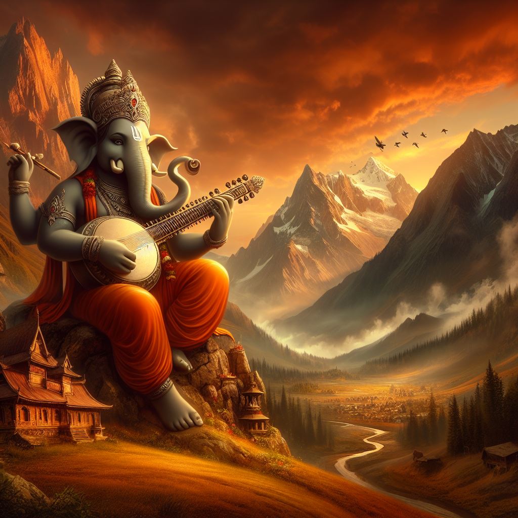 Lord Ganesha Ai Photo Editing